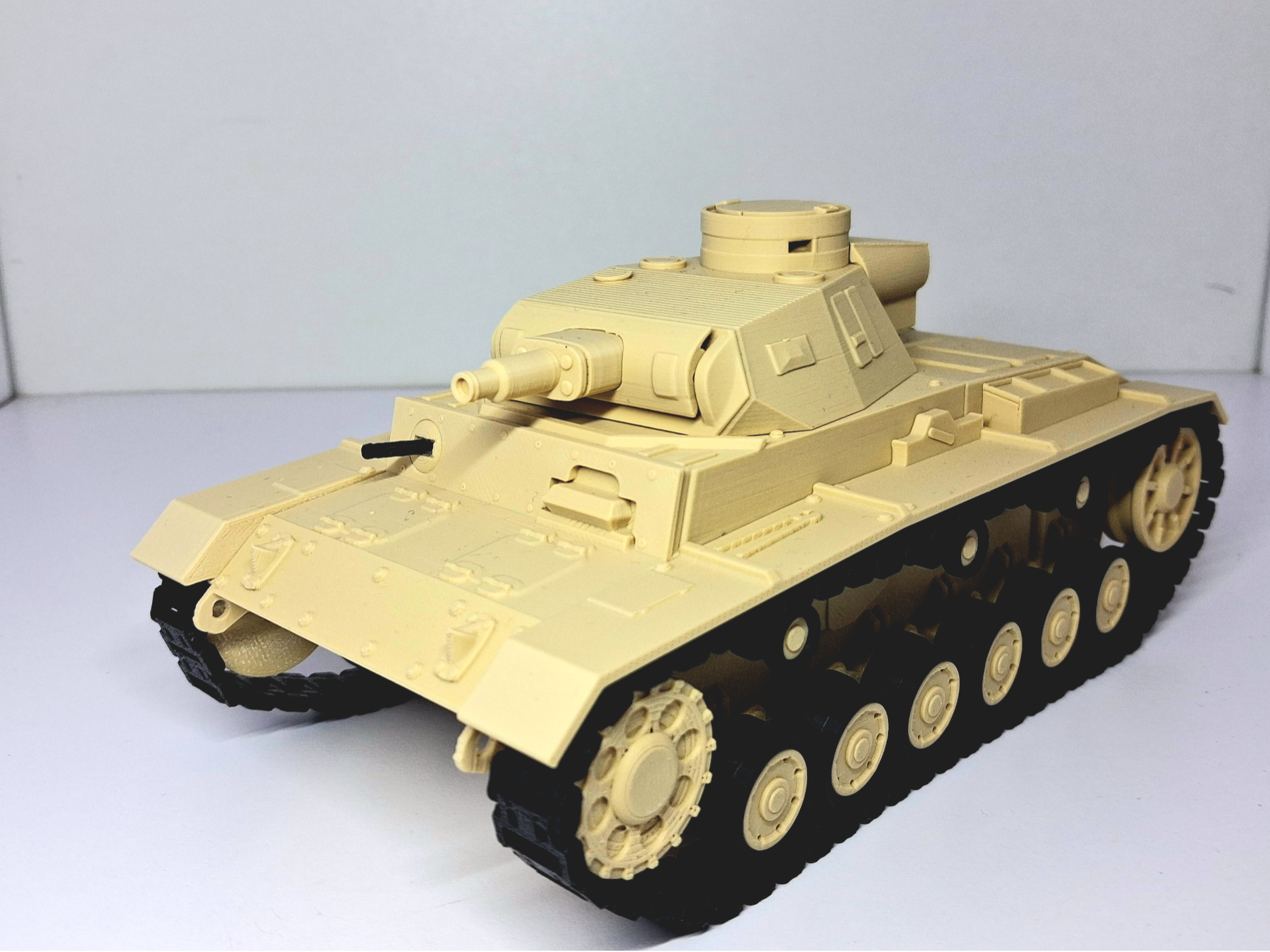 PANZER III 1:35 SCALE - FULLY 3D PRINTABLE MODEL