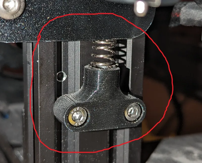 Ender 3 Z Spring End Stop
