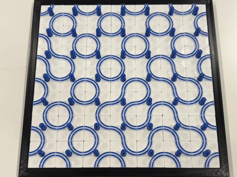 AMOEBA (1975) Tile Board Game - New and Improved!