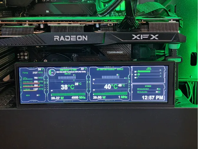 8.8in PC Monitor Frame