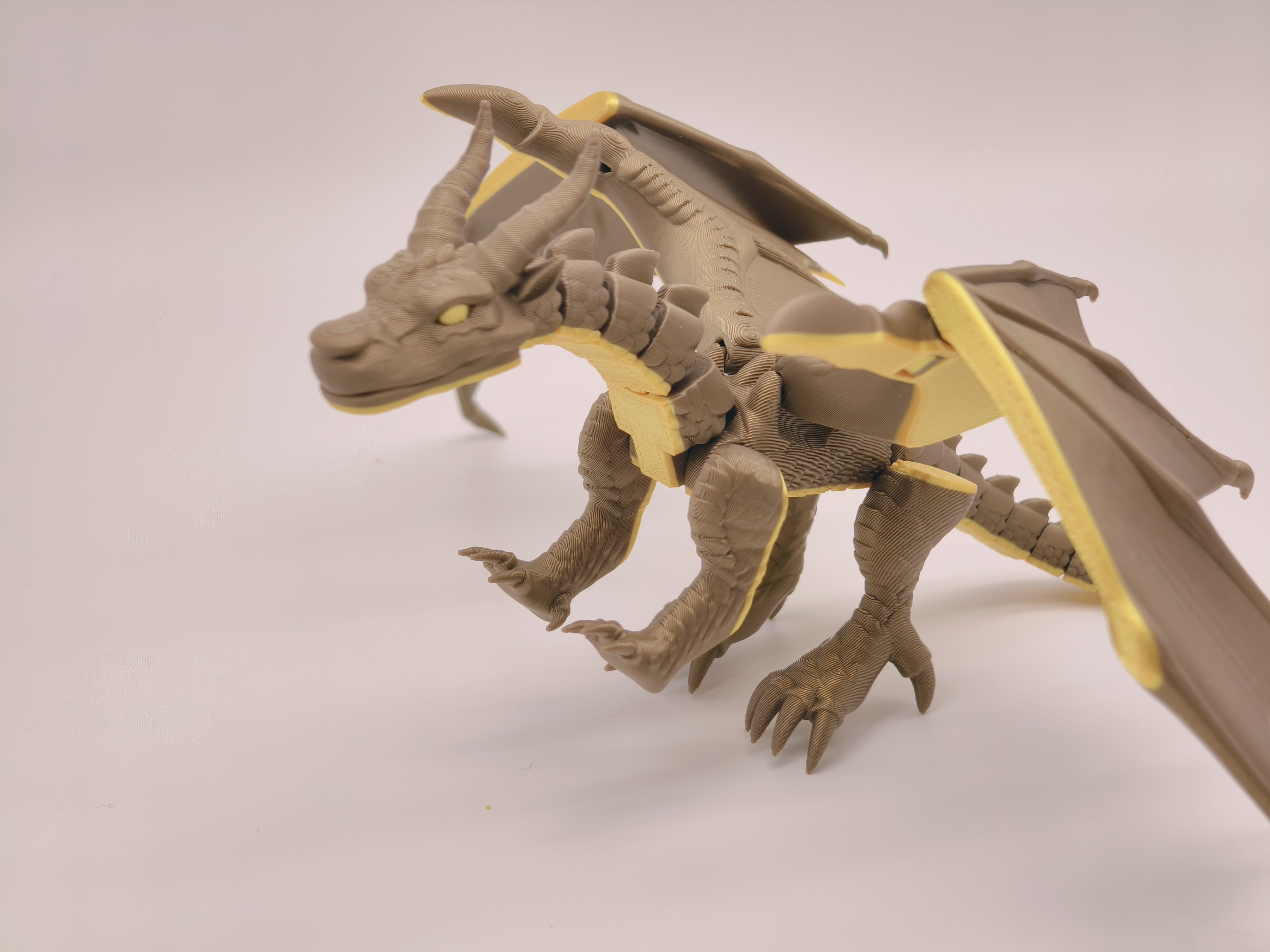 Miniatura 1 do modelo 3D 泥翼飞龙，无需支撑，MINI可打