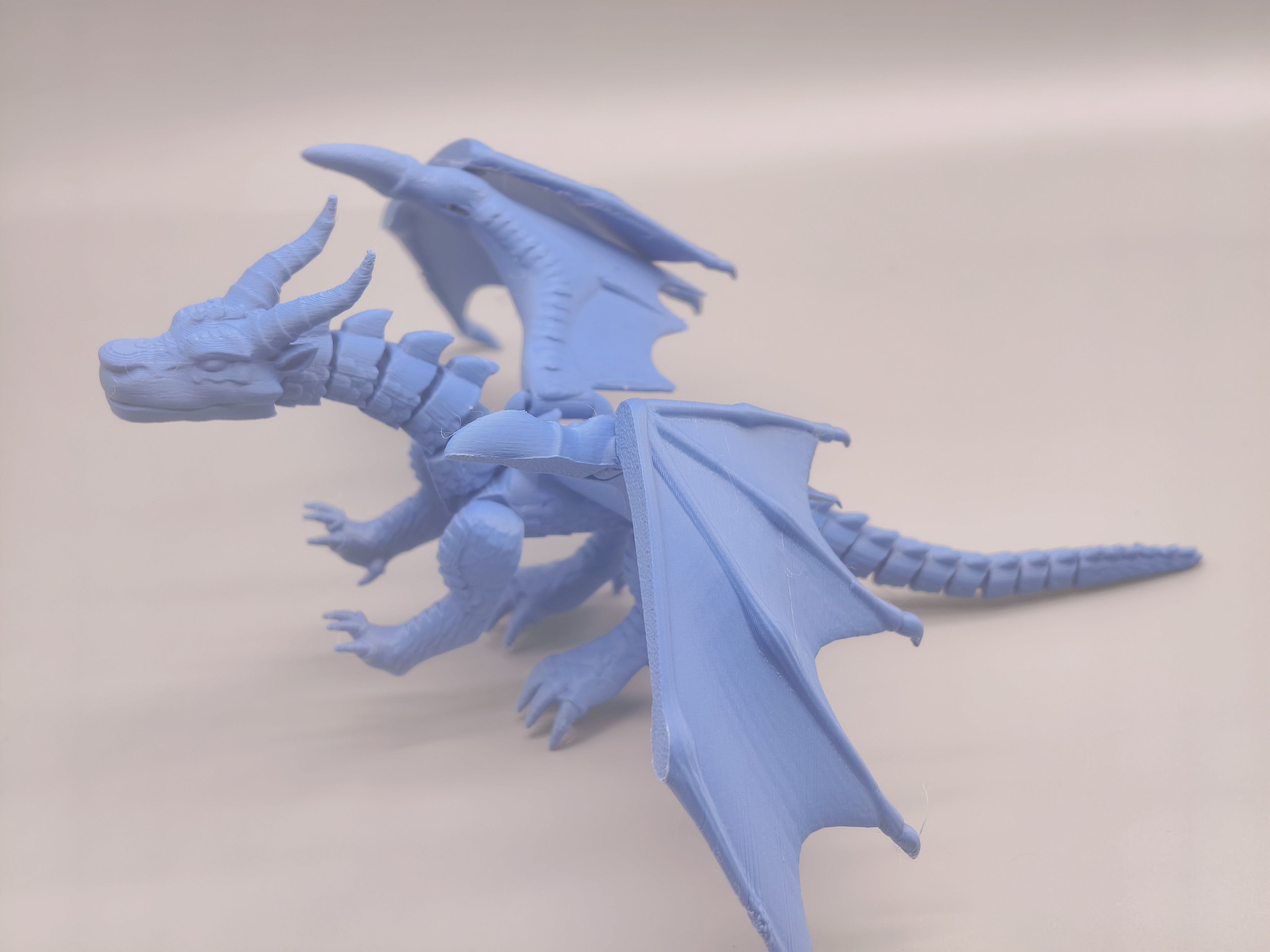 Miniatura 2 do modelo 3D 泥翼飞龙，无需支撑，MINI可打