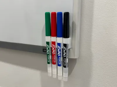 Expo Whiteboard Marker Holder - 4 Slot