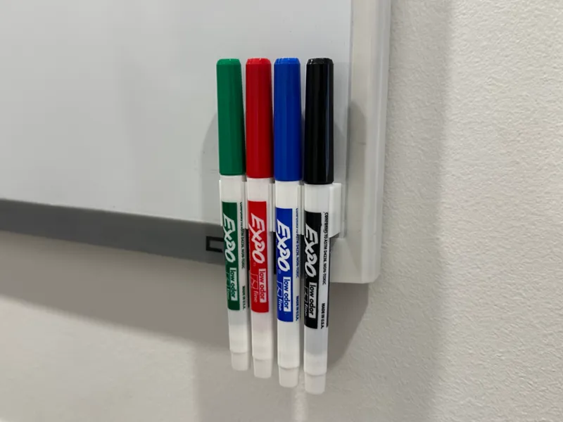 Expo Whiteboard Marker Holder - 4 Slot