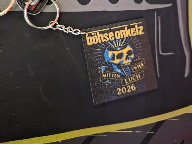 Böhse Onkelz Schlüsselanhänger Mitten unter Euch