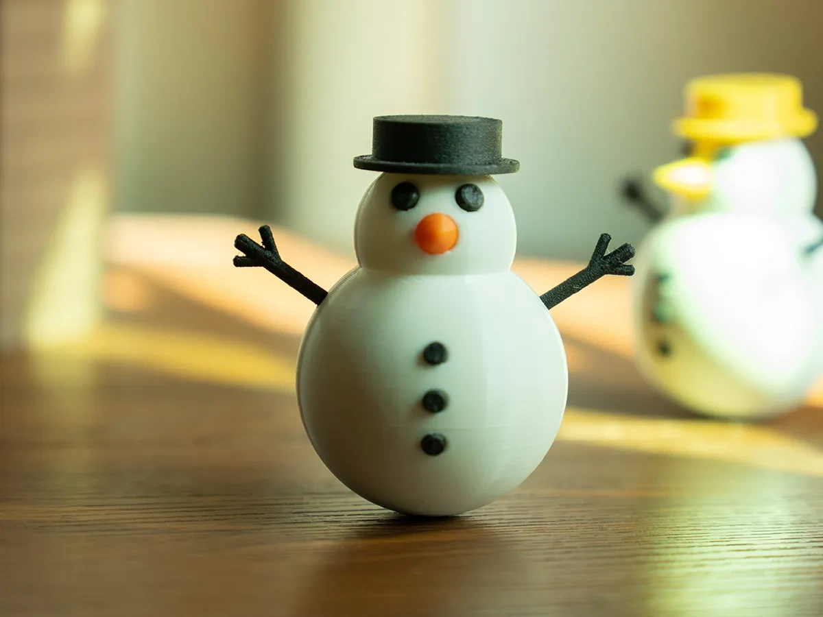 Miniatura 1 do modelo 3D 无法推倒的雪人（无需AMS）