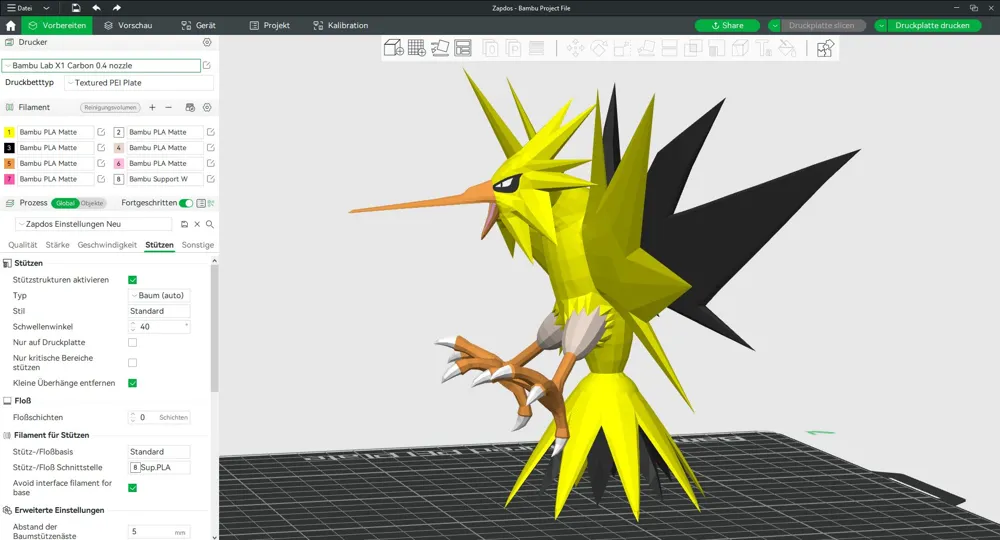 Multicolor Pokemon 136 to 150 (Gen 1) - Free 3D Print Model - MakerWorld