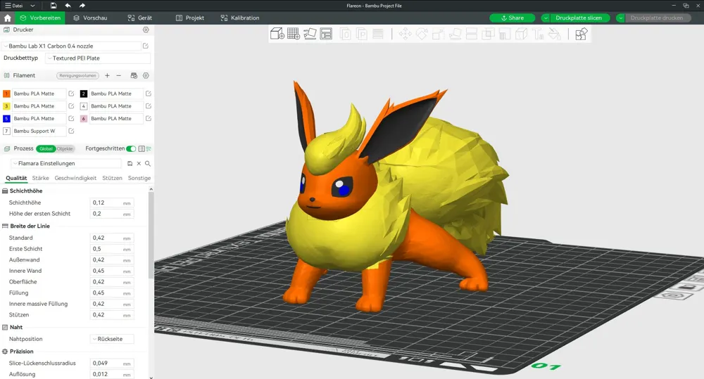 Multicolor Pokemon 136 to 150 (Gen 1) - Free 3D Print Model - MakerWorld