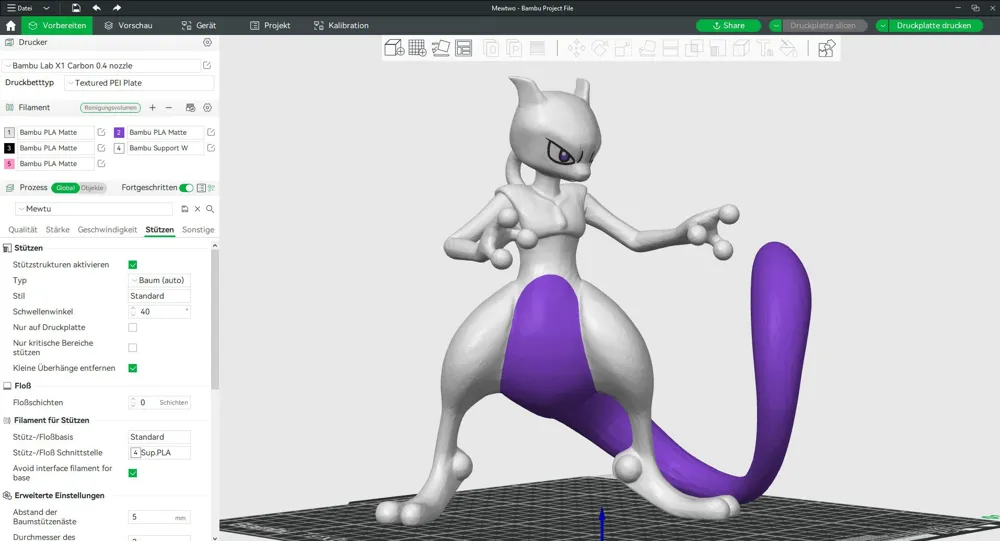 Multicolor Pokemon 136 to 150 (Gen 1) - Free 3D Print Model - MakerWorld