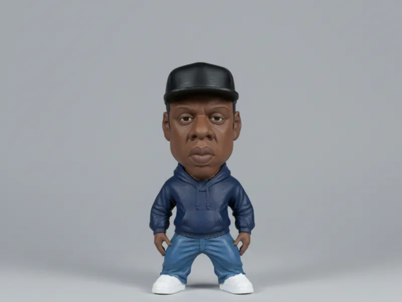 Jay-Z Caricature Miniature