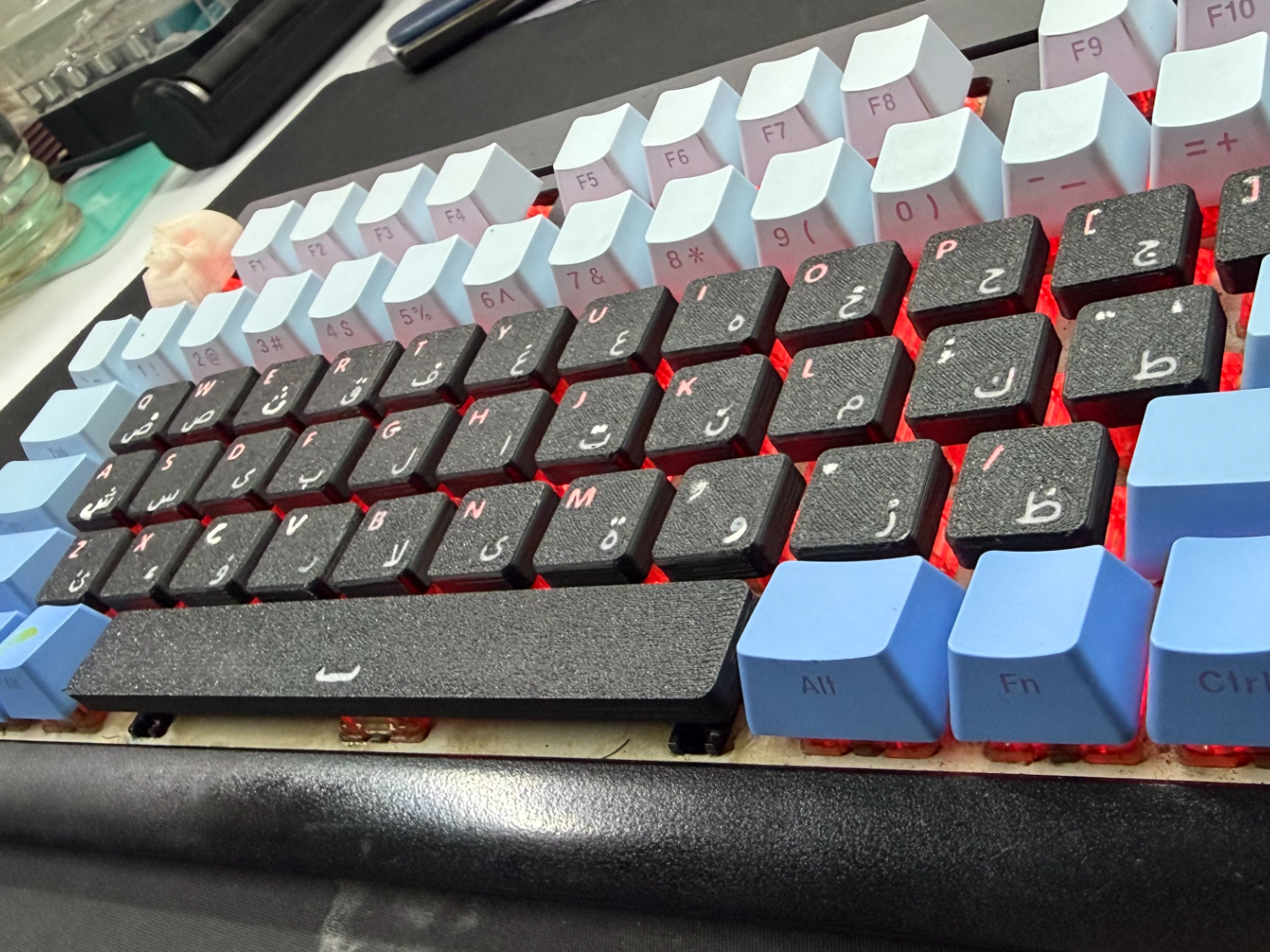 Arabic-English MX Keycaps