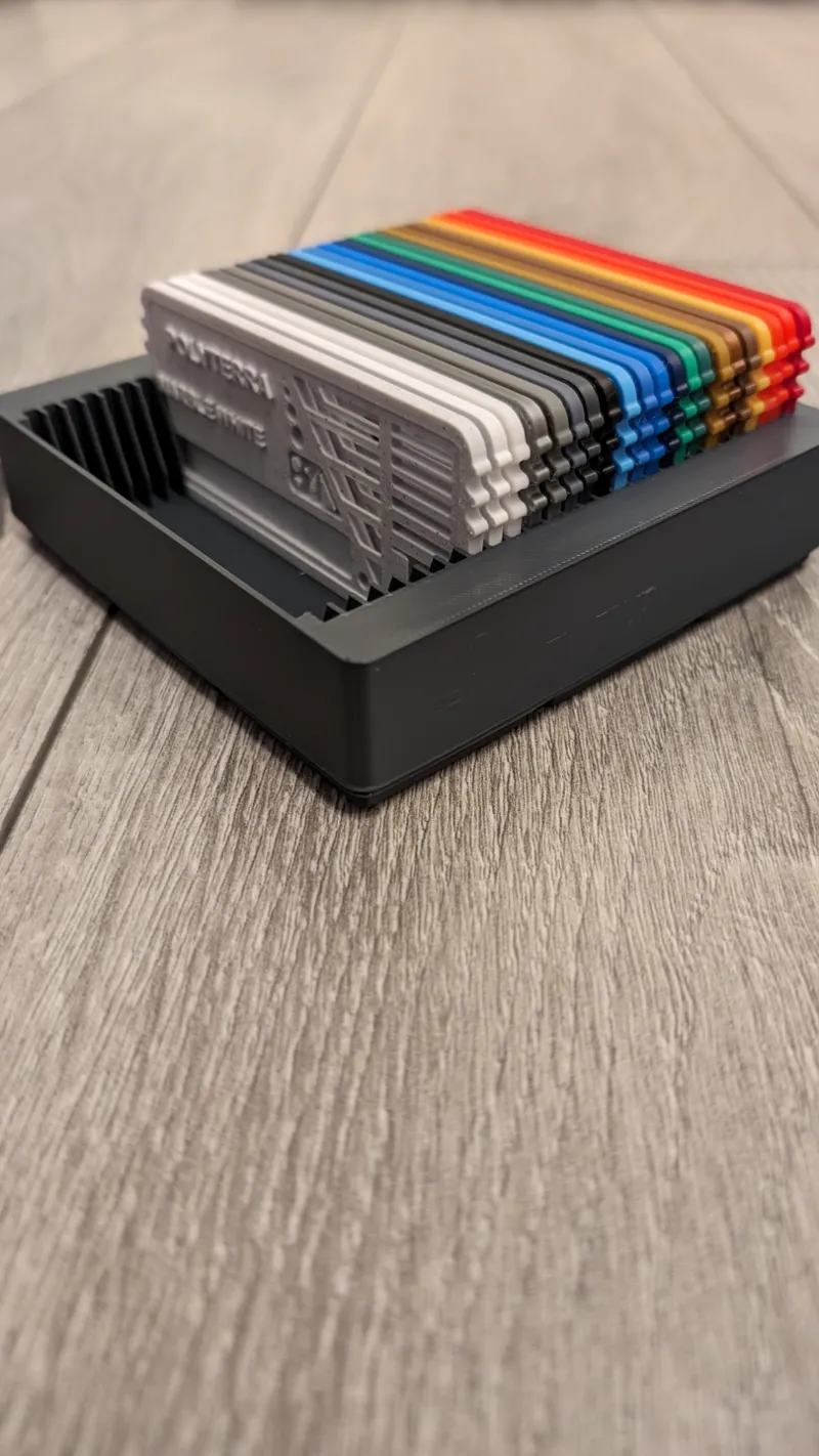 Filament Color swatch gridfinity storage