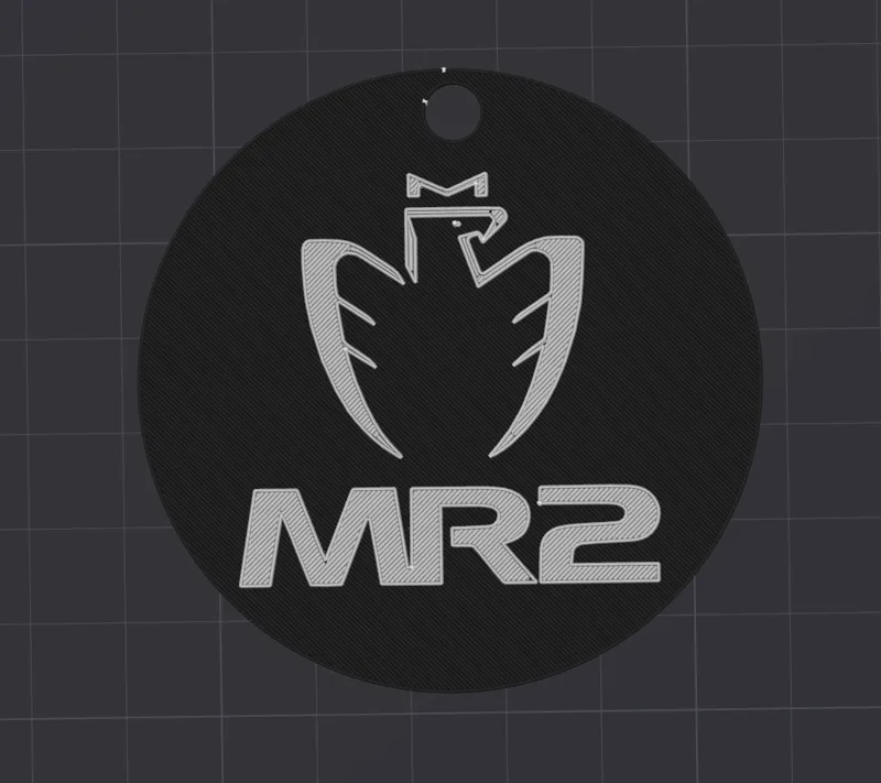 Toyota MR 2 Keychain