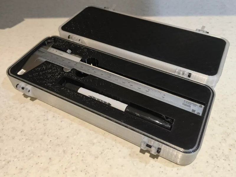 Mitutoyo Vernier Caliper case Over-Engineered