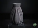 Minimalist Vase with Modern Pattern Design