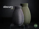 Minimalist Vase with Modern Pattern Design