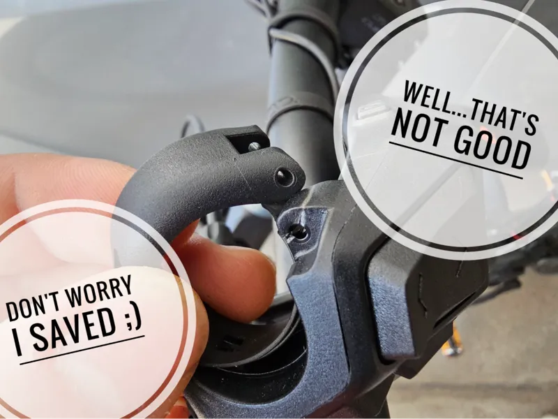 Purion 200 broken mount replacement