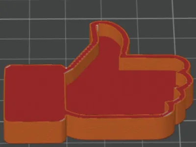 Like sticker with a plunger holder