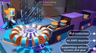 PET bottle recycling factory