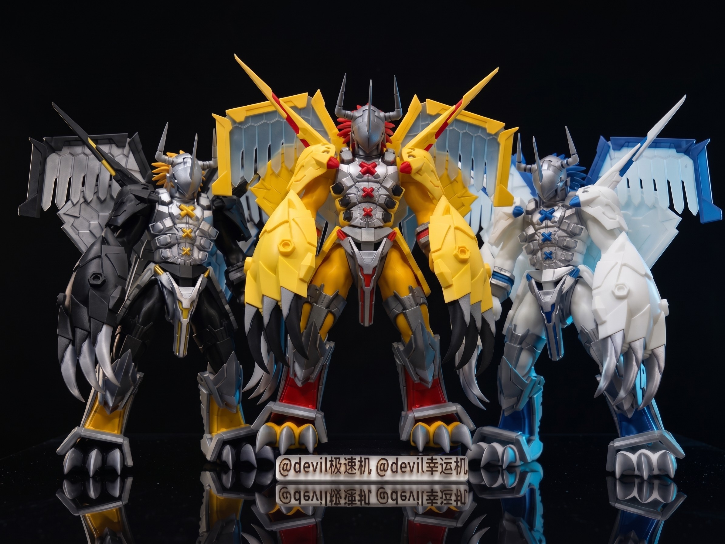 战斗暴龙兽 站姿(全分件 no AMS) WAR GREYMON standing posture - 1