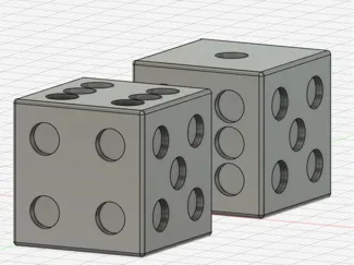 Loaded dice / Gezinkter Würfel