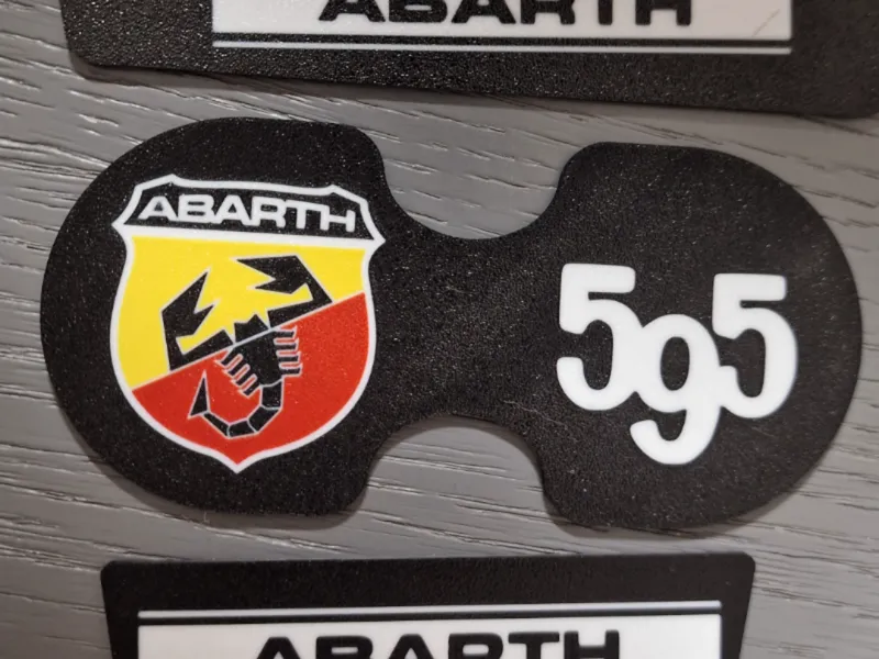 Portabicchieri Abarth 595 1a serie