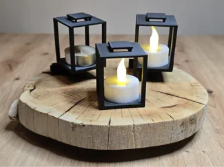 Simple LED candle lantern