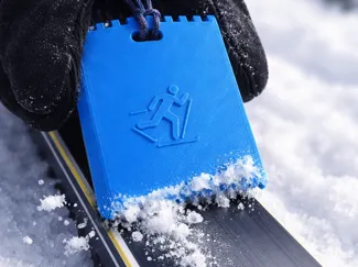 Pocket Ski Ice Scraper - Packable Field Tool