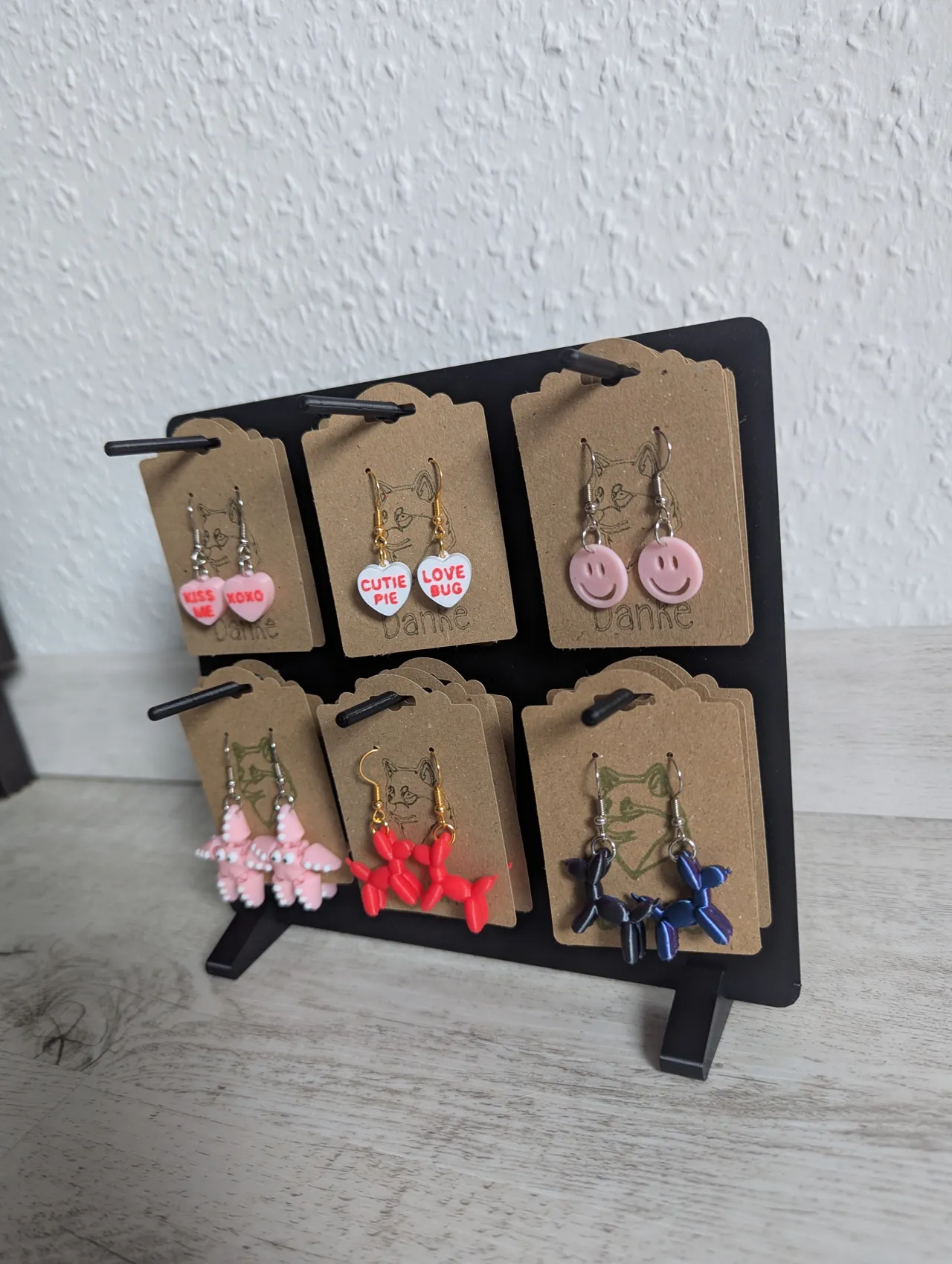 Metal Earring Display – for Handmade Jewelry view 2