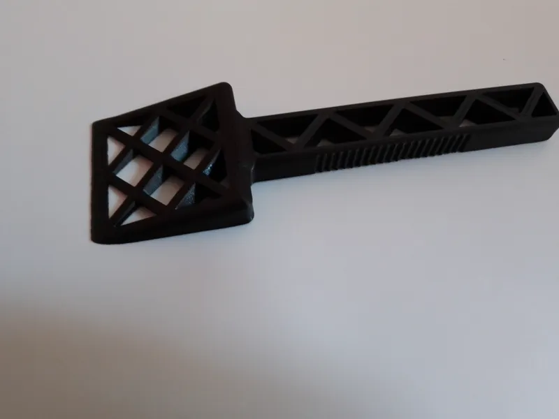 Printbedscraper, no support needed