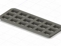 Two pieces, 0.2mm layer, 2 walls, 15% infill