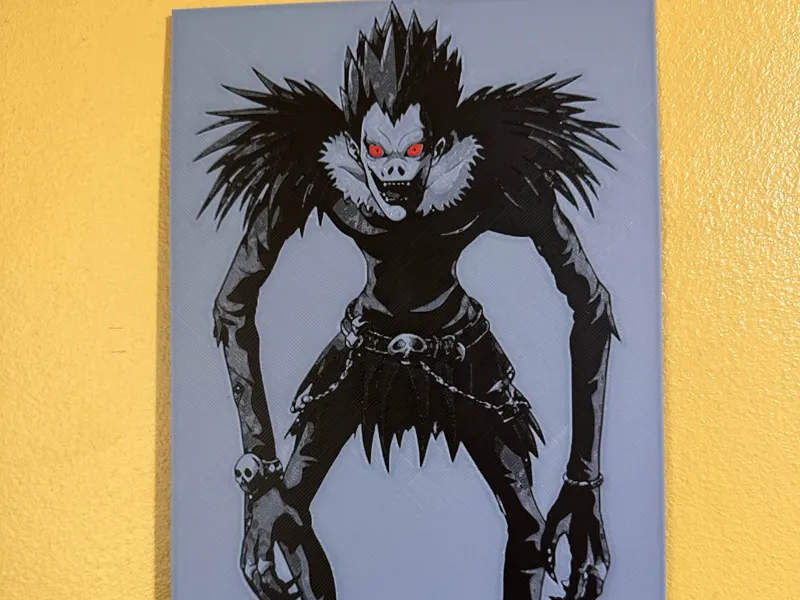 Ryuk (death note ) hueforge 4 colour