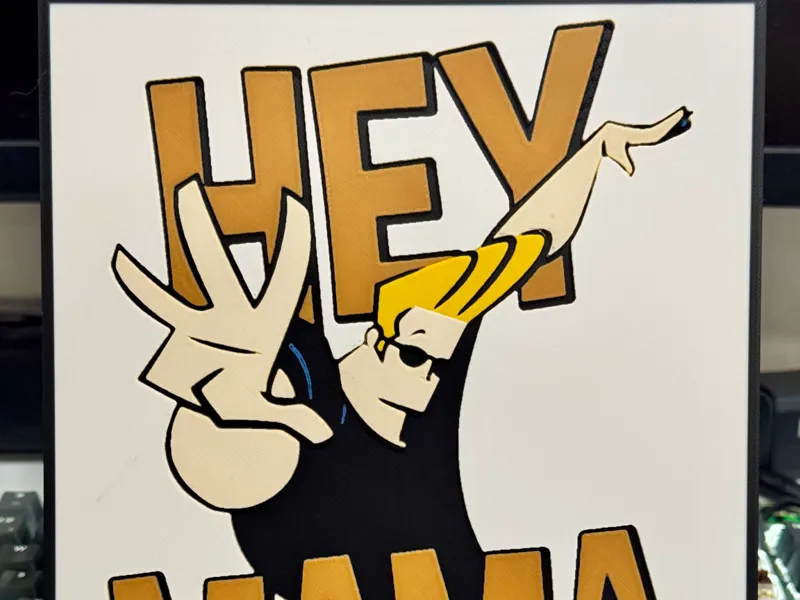Johnny Bravo Hueforge