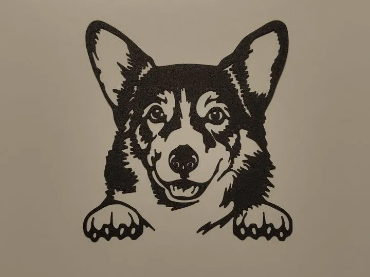 Déco murale berger allemand