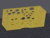 0.24mm layer, 1 walls, 12% infill