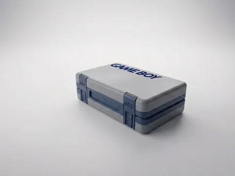 Caja o estuche: Travel Case GameBoy Color — Print in place — referencia de MakerWorld