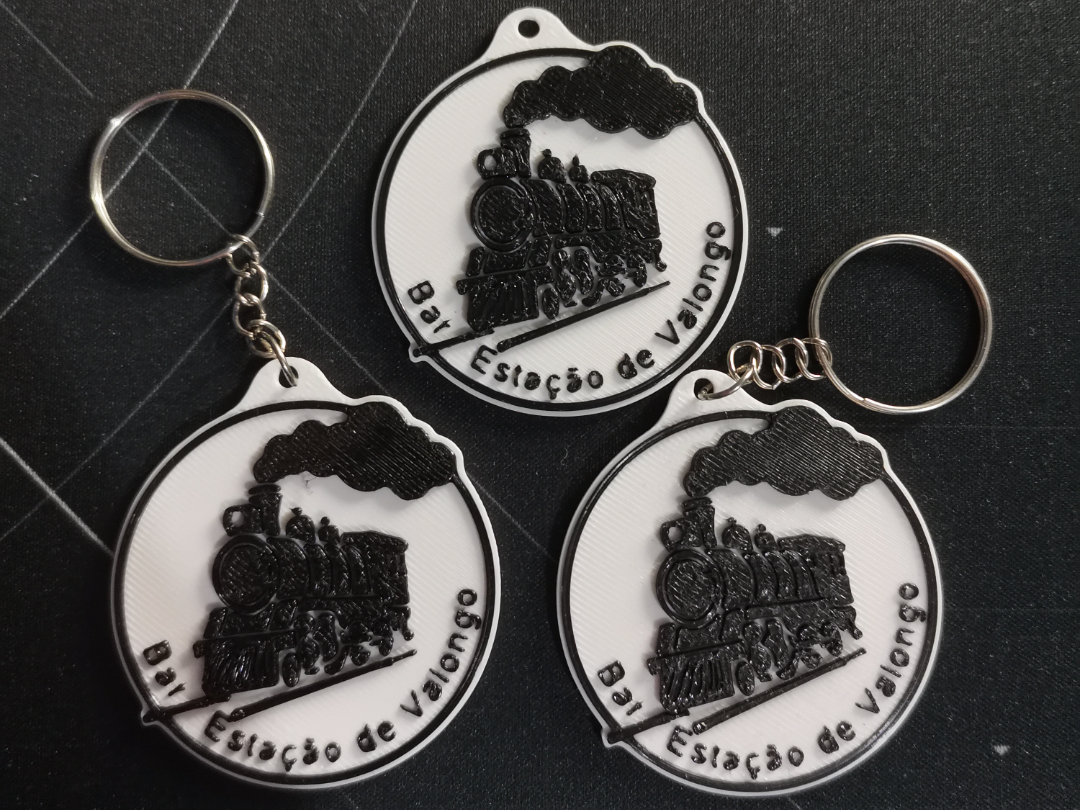 Keychain Steam Locomotive