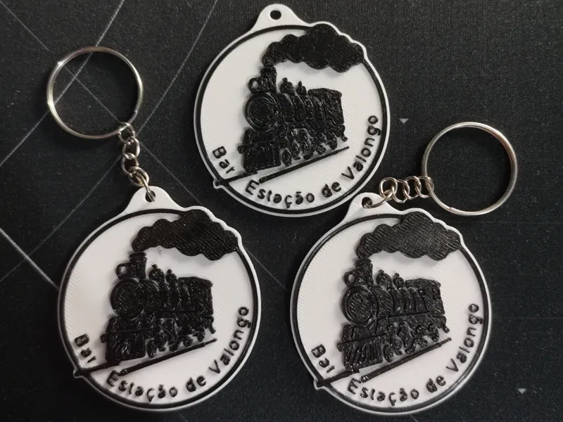 Keychain Steam Locomotive