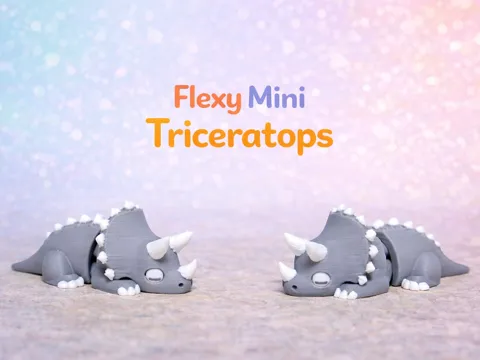 Flexy Mini Triceratops