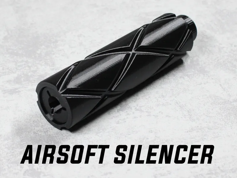 Airsoft threaded silencer 80/120/160 mm
