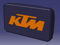 0.2mm layer, 2 walls, 15% infill KTM