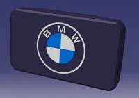 BMW Logo Only 0.2mm layer, 2 walls, 15% infill