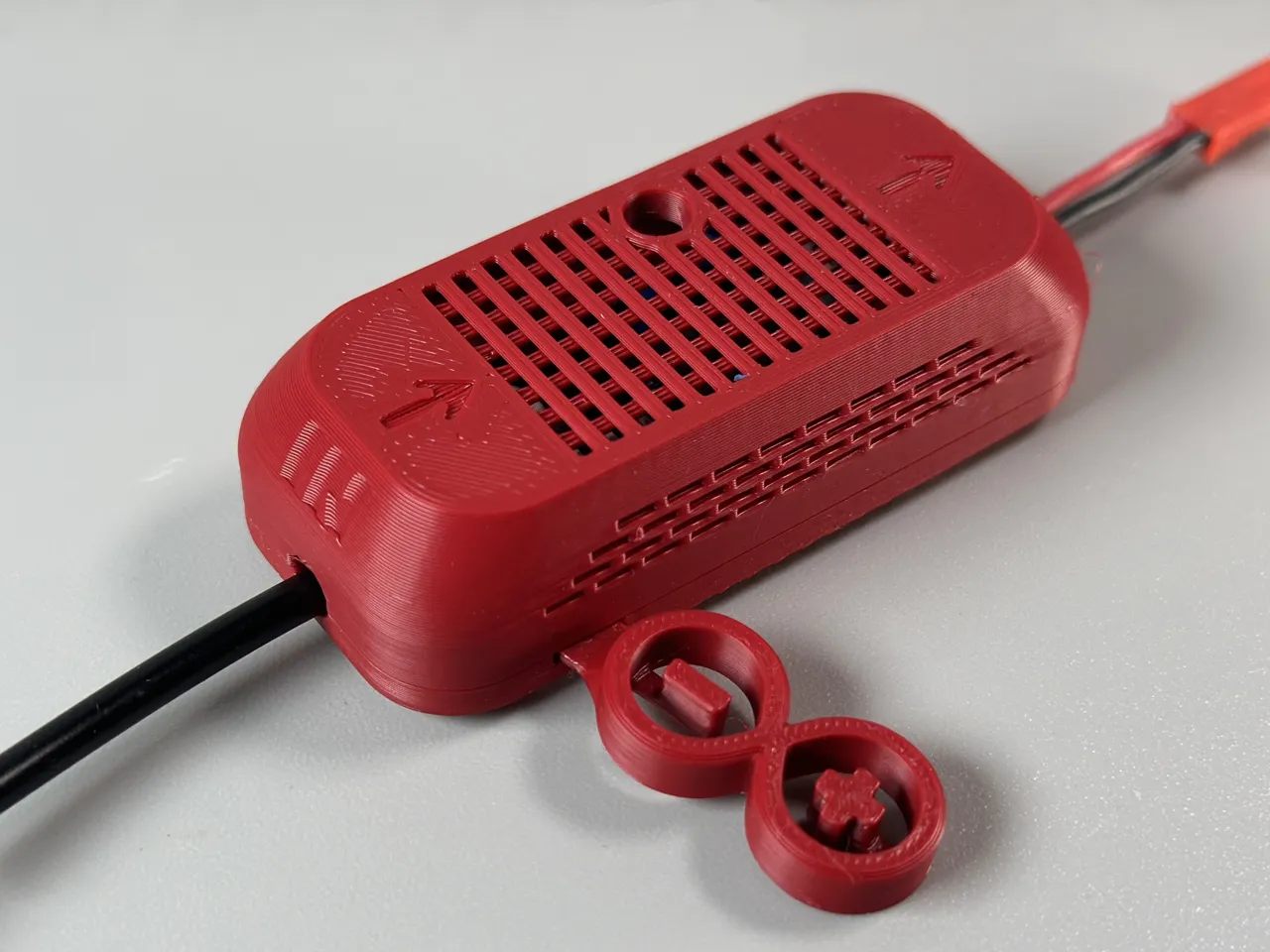 LM2596 Buck Converter Case | Snap-Fit | Options view 4