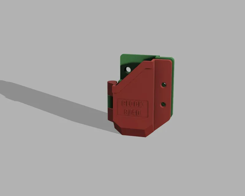 Glock DS OWB Mag Holder Hinged