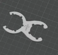 Gasbottle Key 2 in 1 thicker