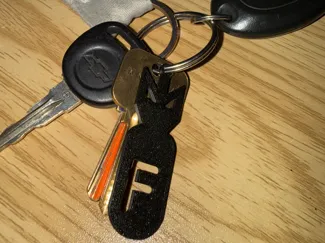F Bomb Keychain