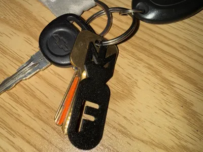 F Bomb Keychain