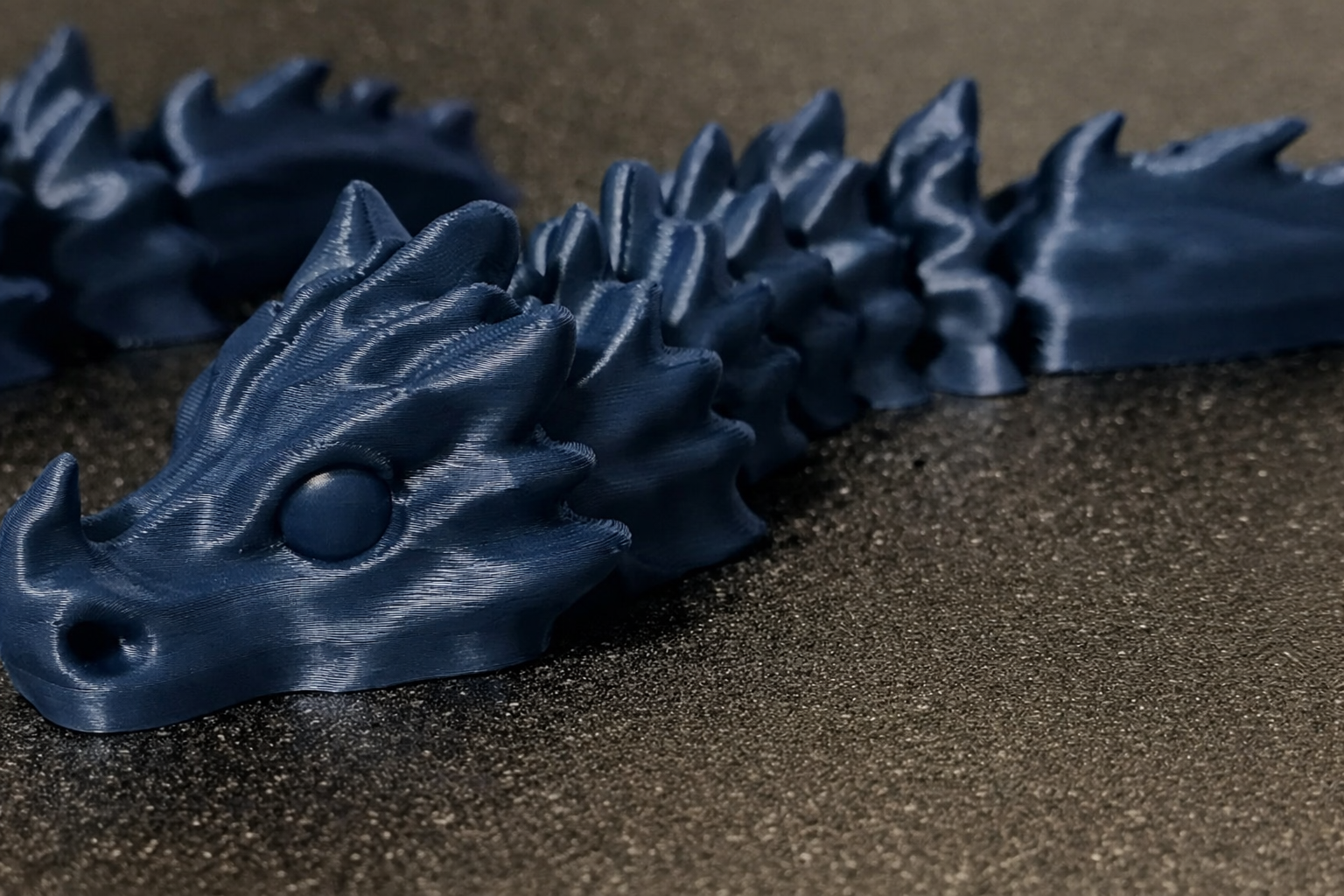 Miniatura 1 do modelo 3D flexi dragon keychain
