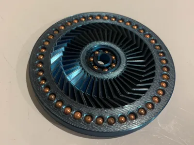 Fidget spinner for 608 ball bearing 