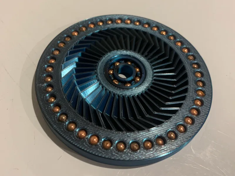 Fidget spinner for 608 ball bearing 